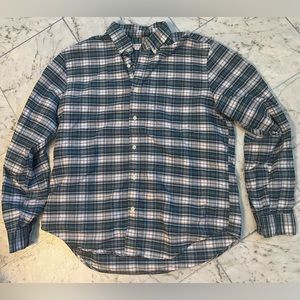 Men’s XL Plaid Button Down Dress Shirt